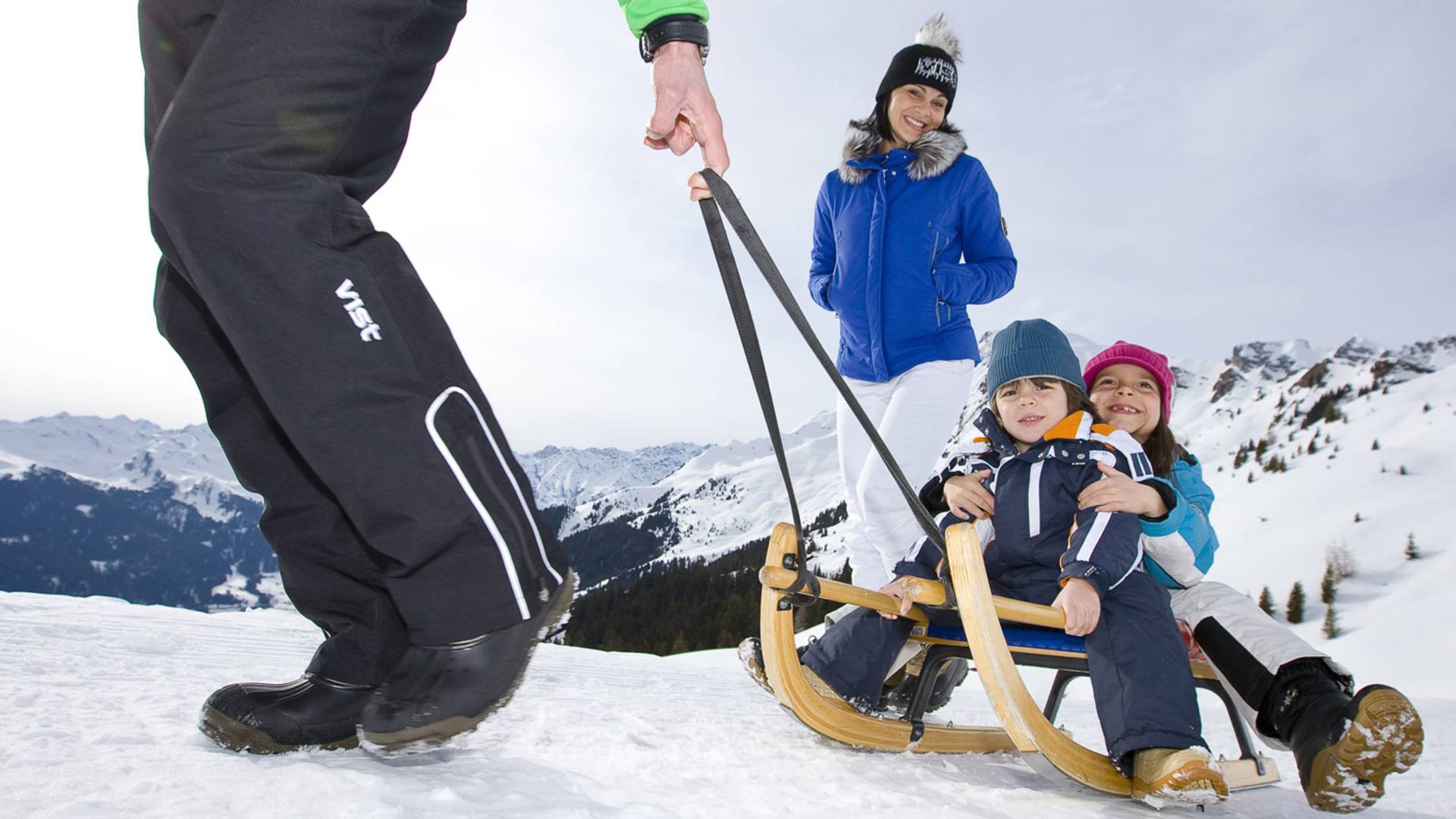 Tobogganing